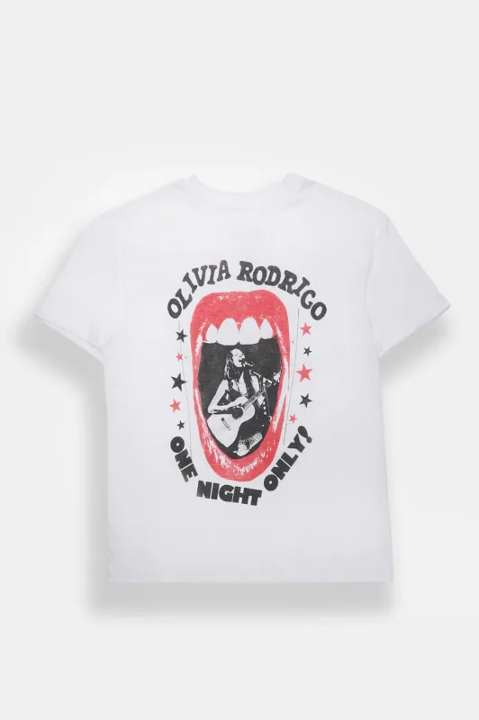 Olivia Rodrigo Graphic Boyfriend Tee made by Aeropostale