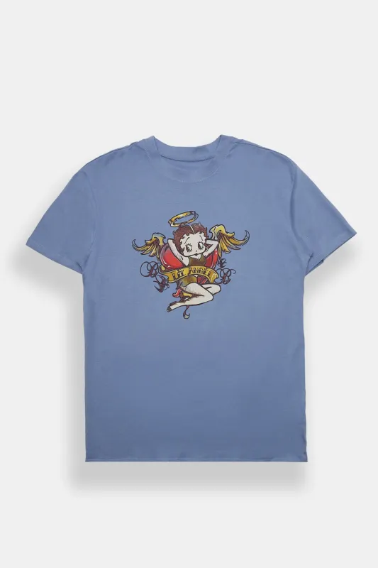 Betty Boop Graphic Boyfriend Tee made by Aeropostale