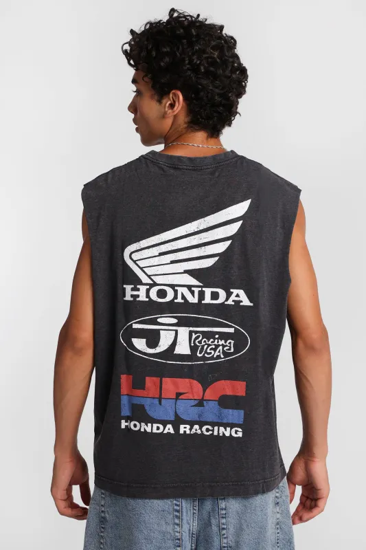 Honda Racing Graphic Oversized Tank Top made by Aeropostale