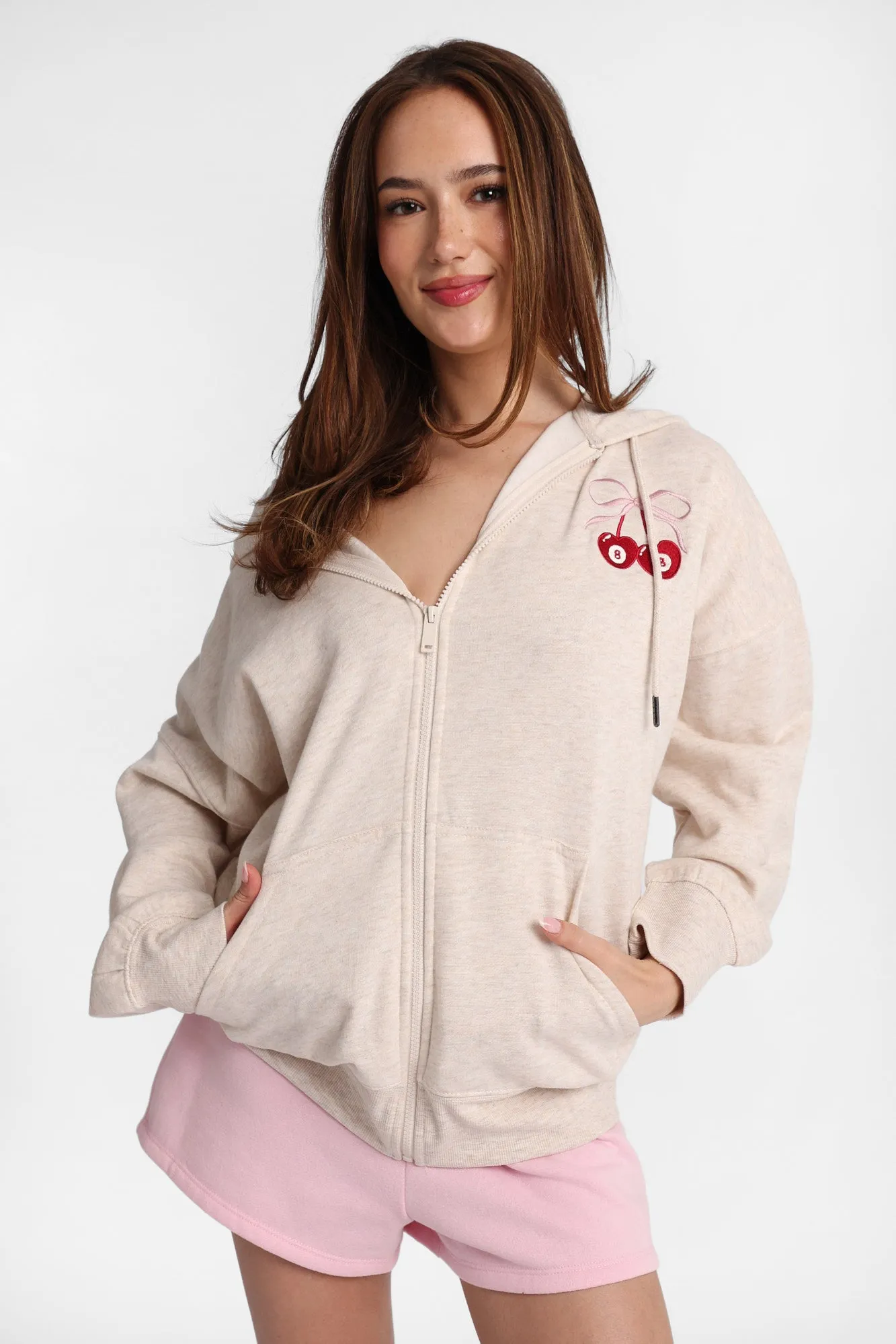 Graphic Zip-Up Oversized Hoodie sold by Bluenotes product image thumbnail 2