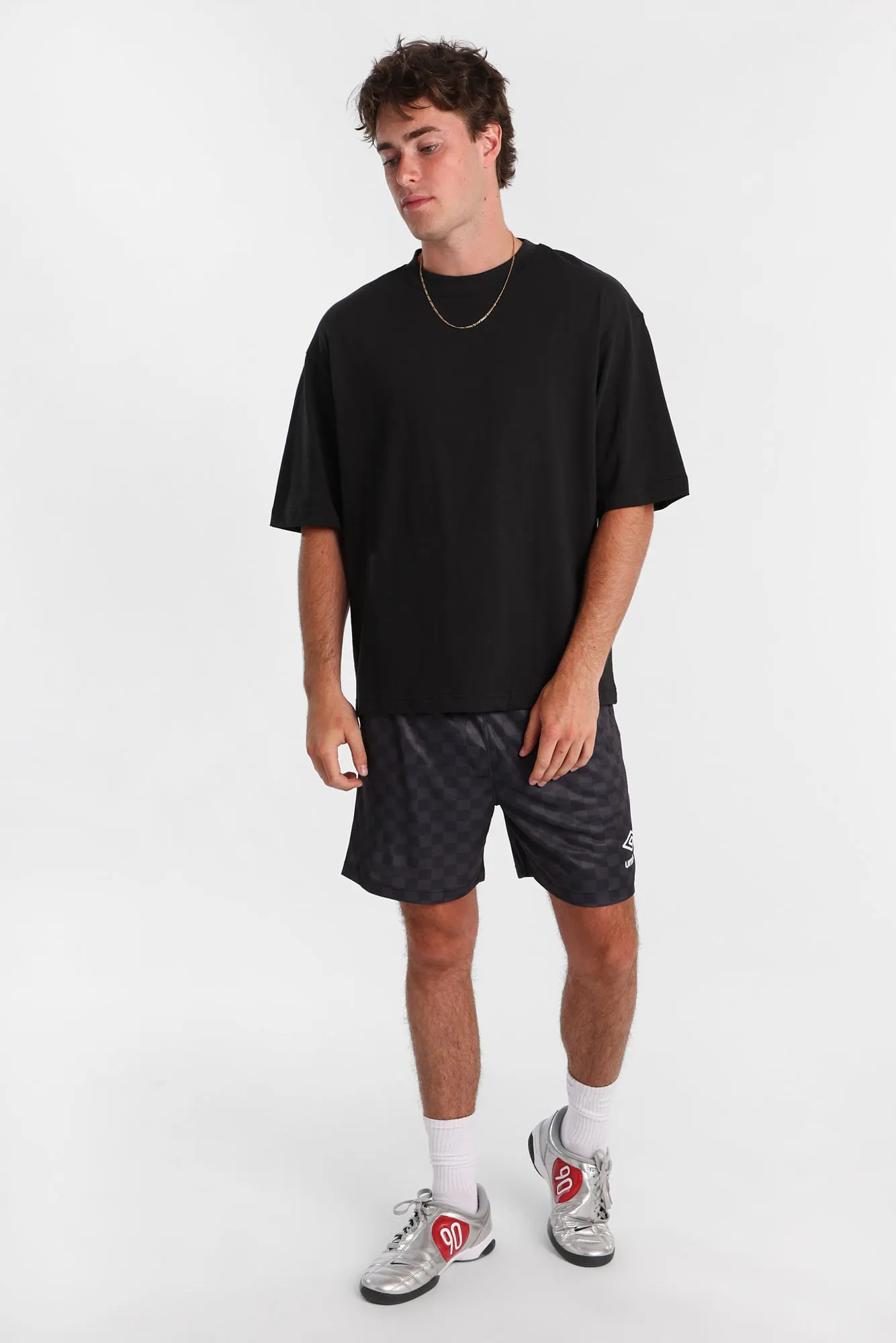 Heavy-Weight Knit Crew Neck Oversized Tee sold by Bluenotes product image thumbnail 5