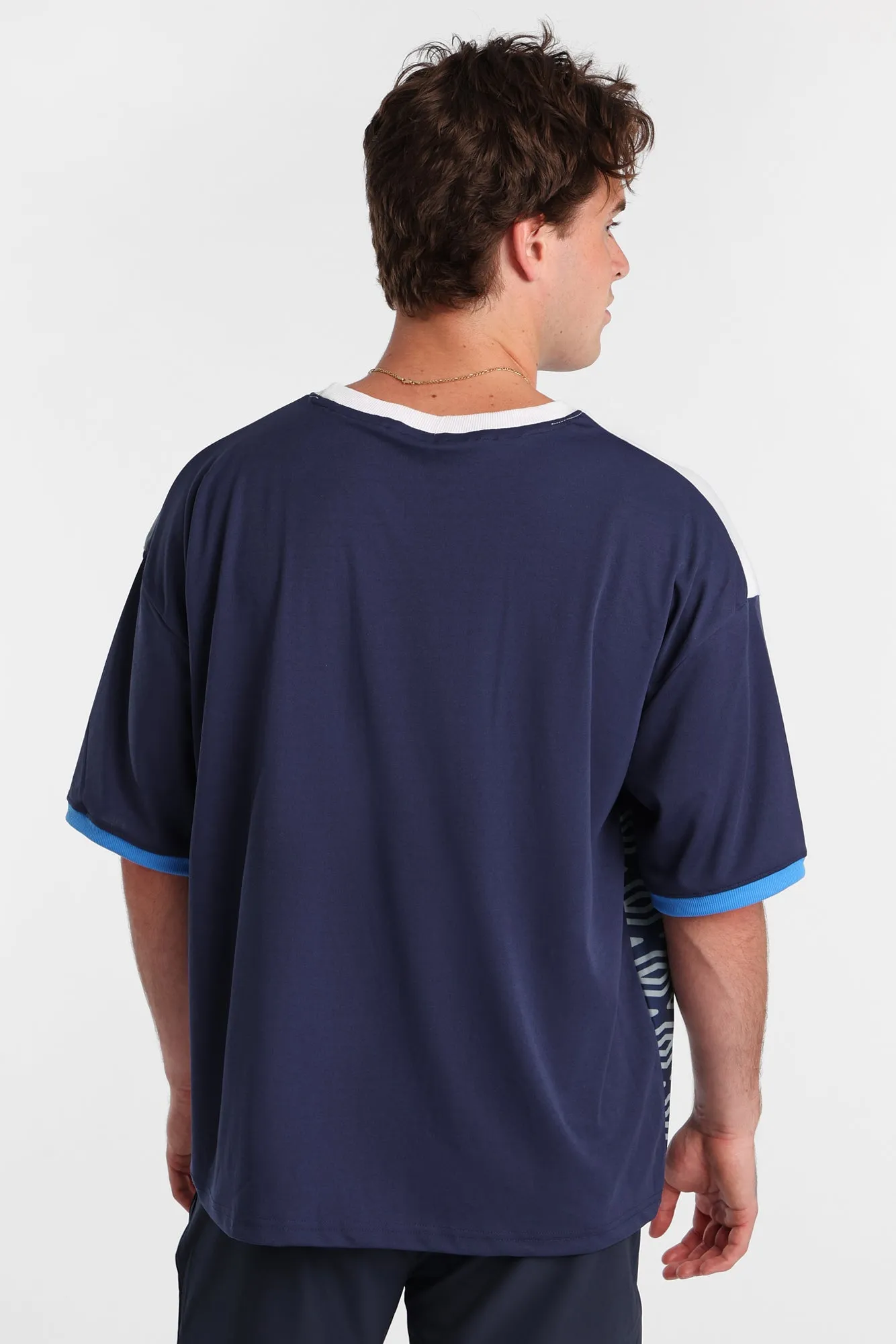 Umbro Large Logo Striped Tee sold by Bluenotes product image thumbnail 3