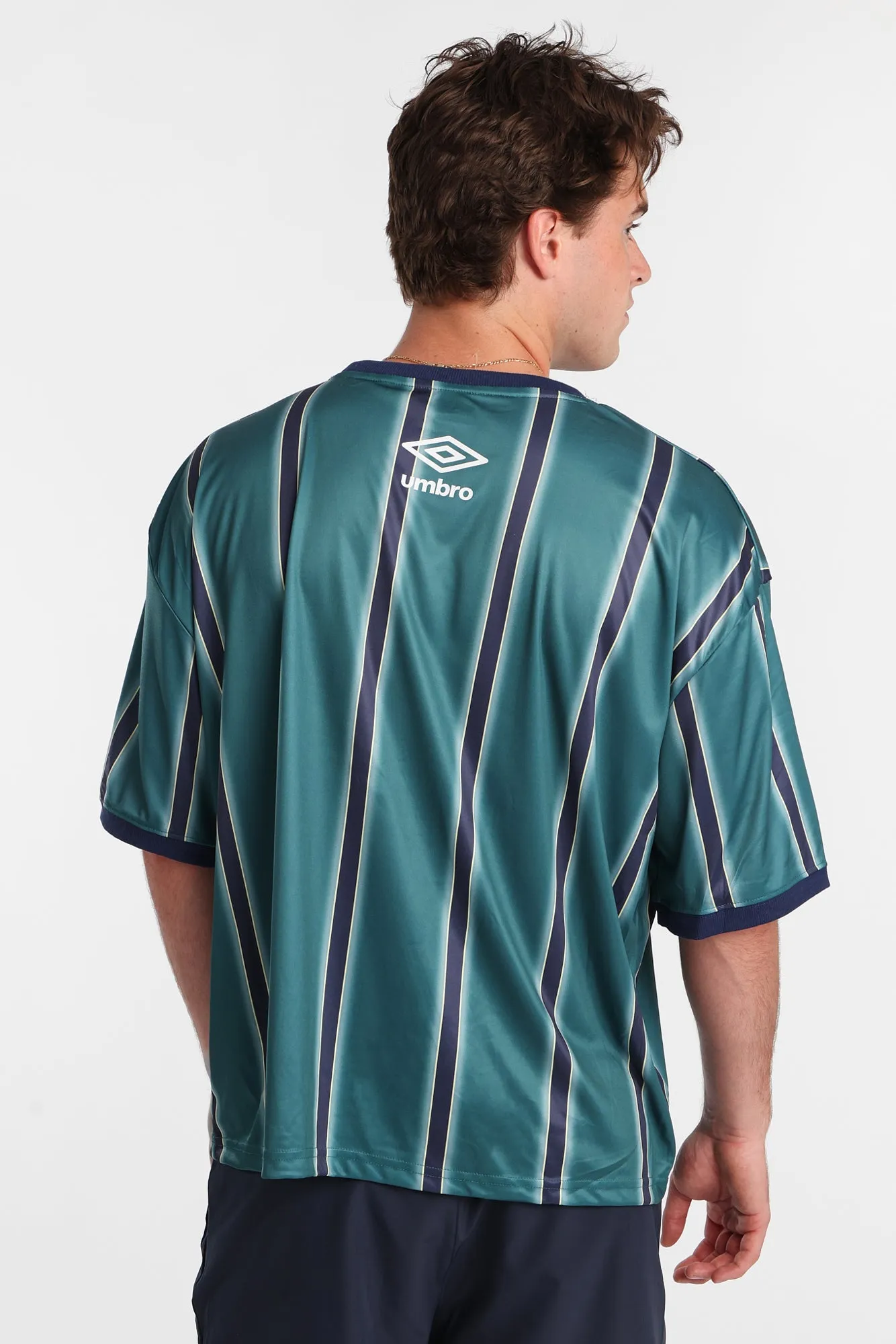 Umbro Large Logo Striped Tee sold by Bluenotes product image thumbnail 3