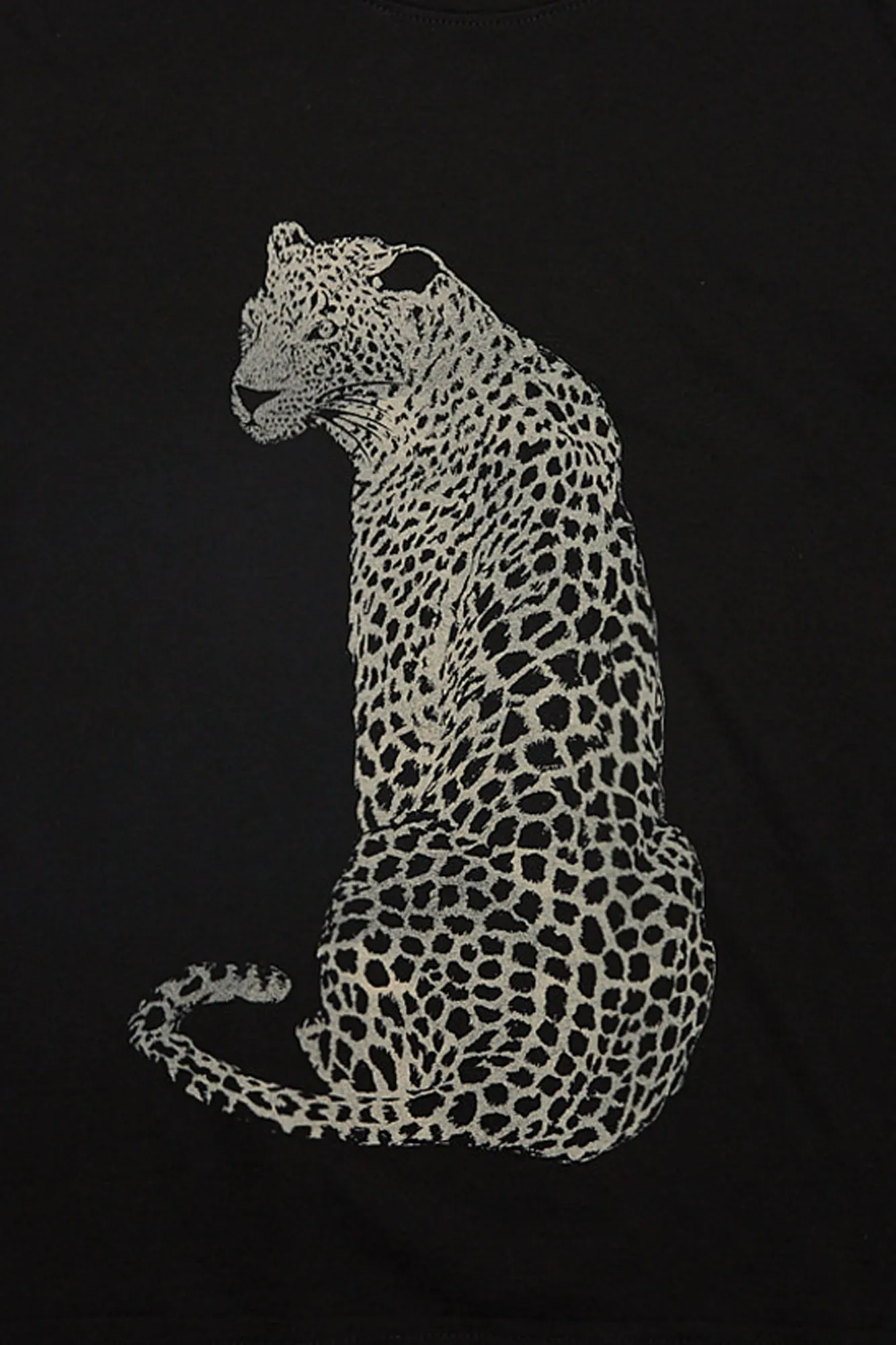 Leopard Graphic Boyfriend Tee sold by Bluenotes product image thumbnail 2