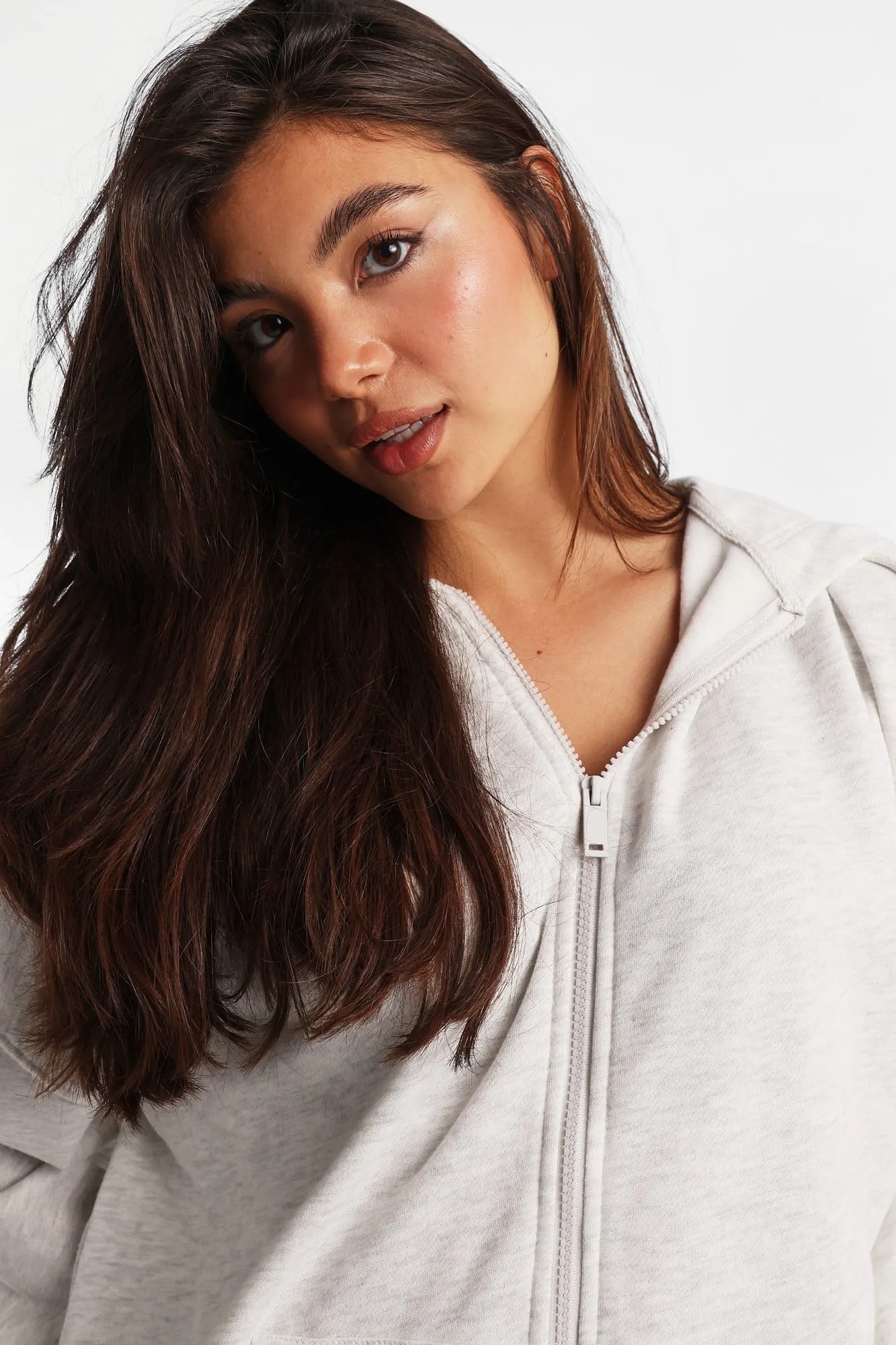 Oversized Zip-Up Hoodie sold by Bluenotes product image thumbnail 2