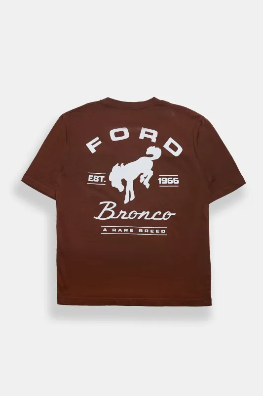 Ford Bronco Est. 1966 A Rare Breed Graphic Oversized Tee made by Aeropostale