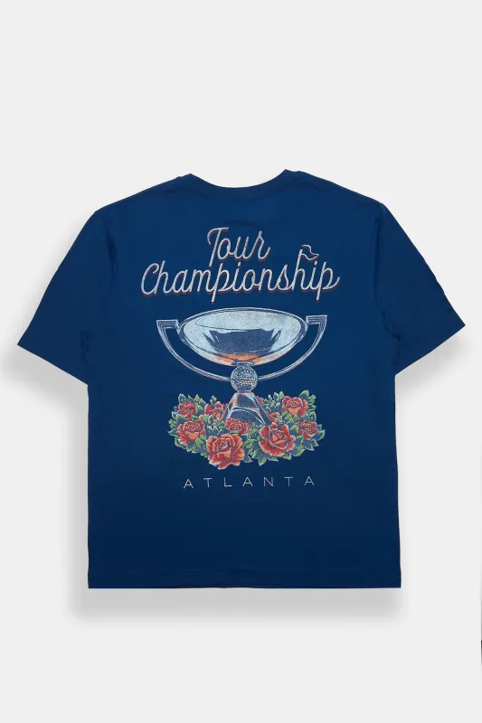 Golf Tour Championship Atlanta Graphic Oversized Tee made by Bluenotes