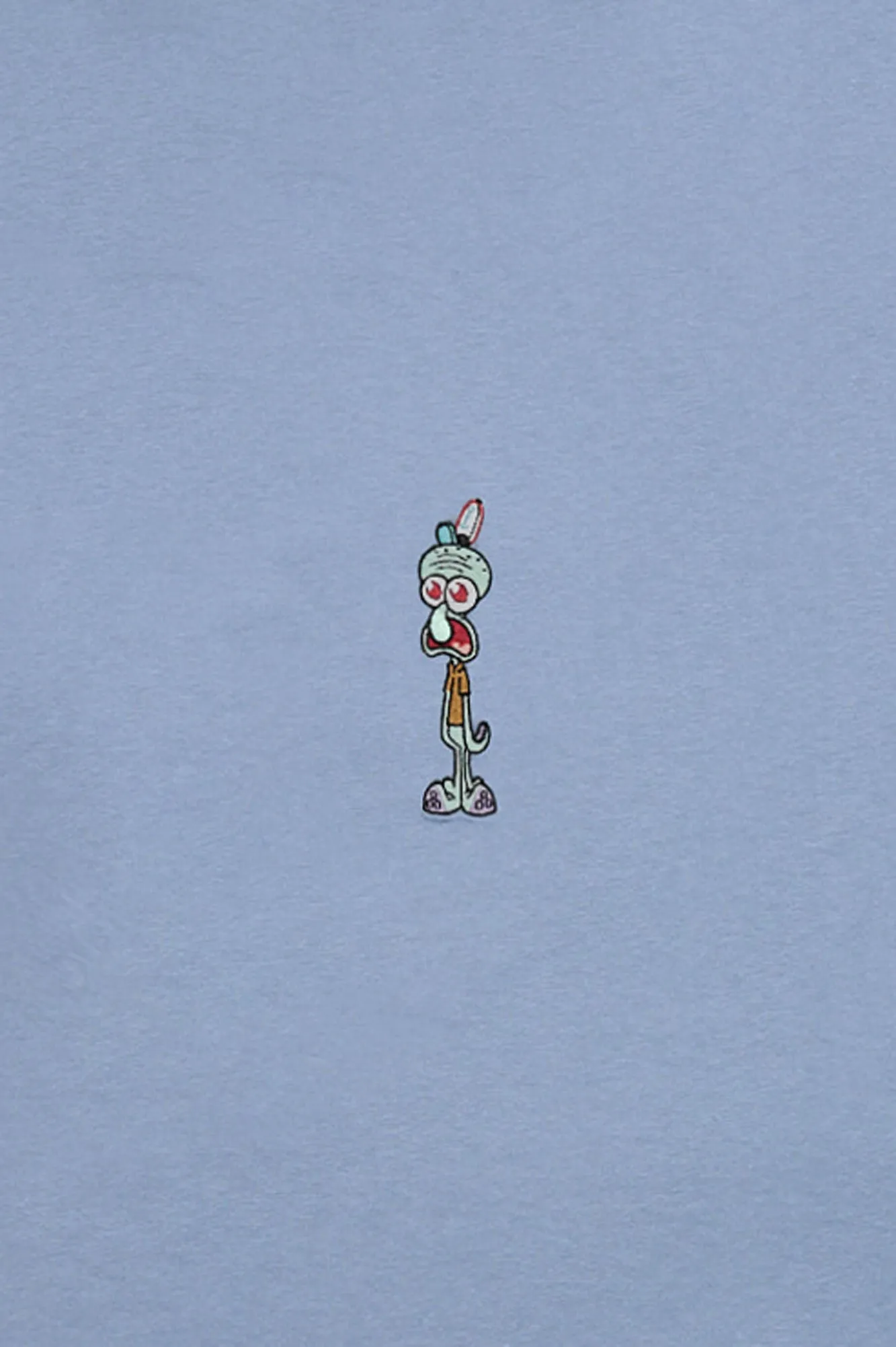 Squidward Embroidered Graphic Oversized Tee sold by Bluenotes product image thumbnail 2