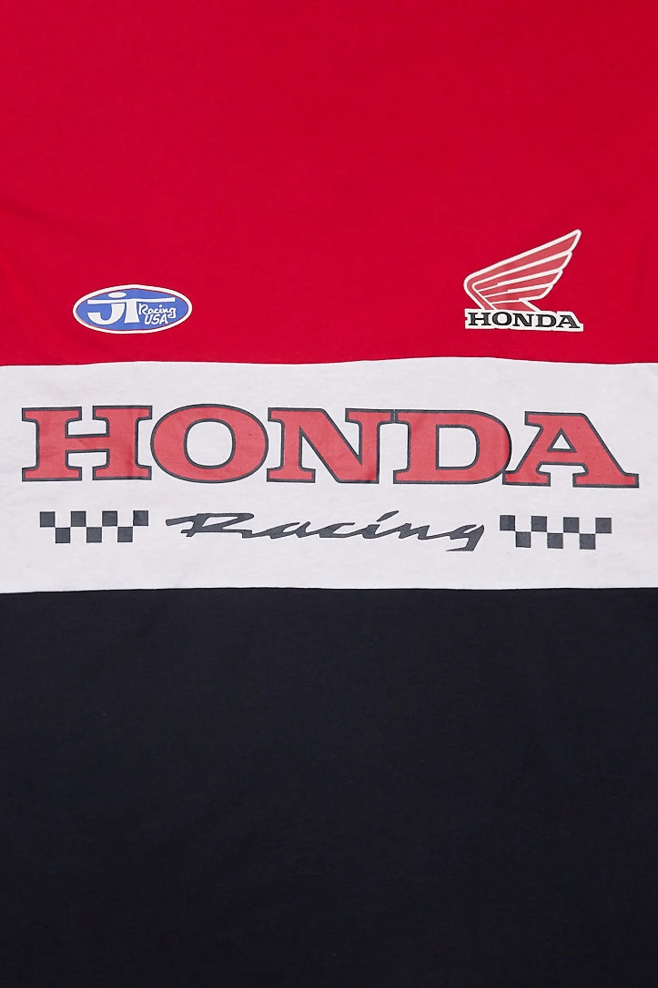 Honda Racing Colour Block Graphic Oversized Tee sold by Bluenotes product image thumbnail 2