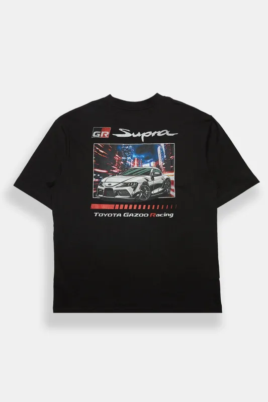 Toyota GR Supra Graphic Oversized Tee made by Bluenotes
