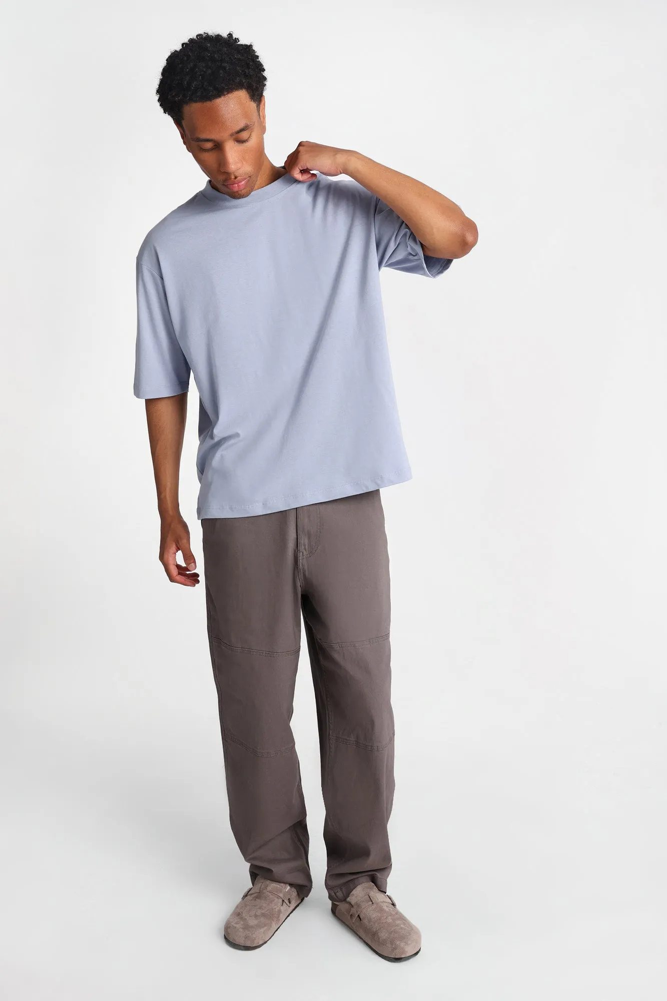 Premium Crew Neck Oversized Tee sold by Bluenotes product image thumbnail 4