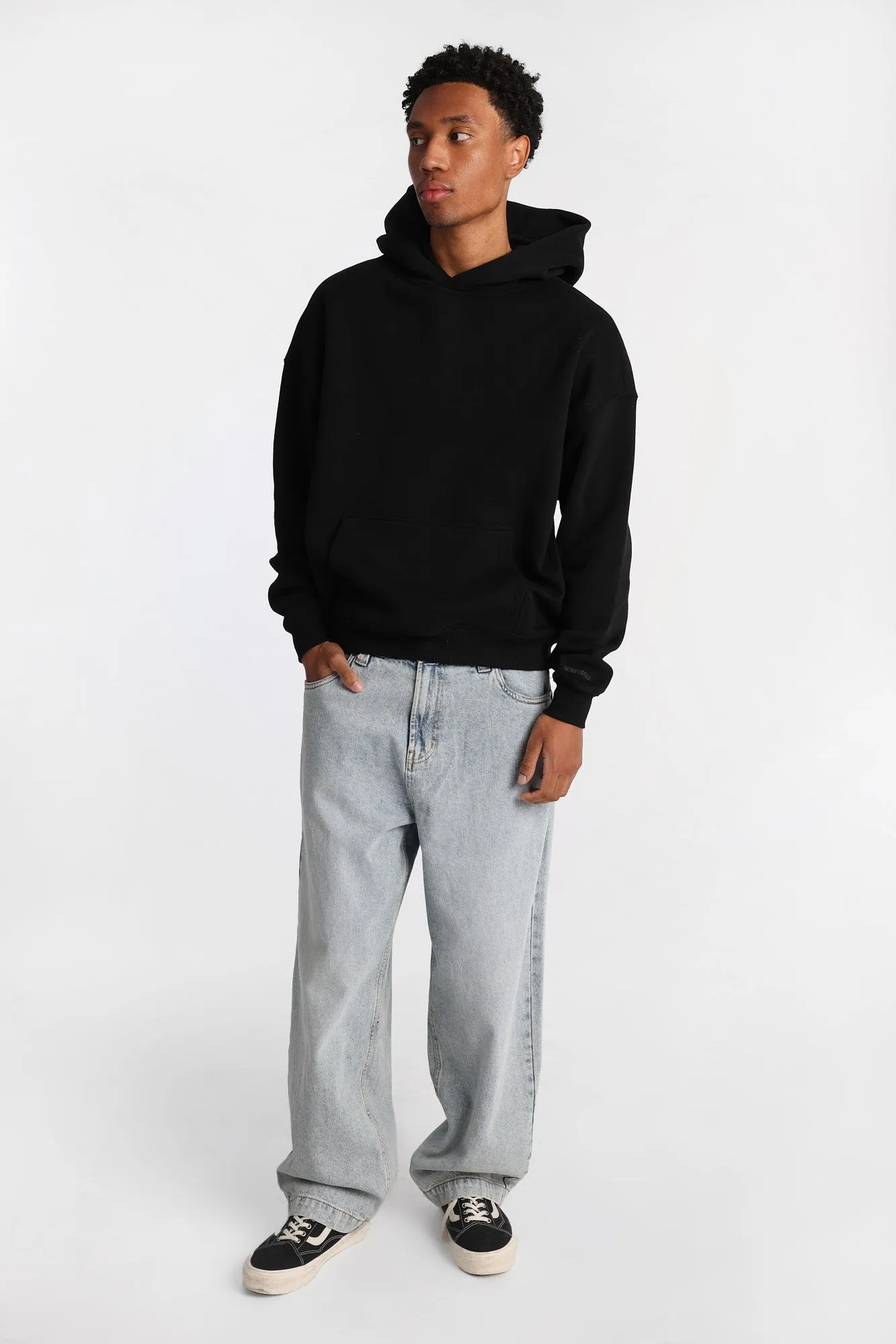AERO Cloud Fleece Boxy Hoodie sold by Bluenotes product image thumbnail 4