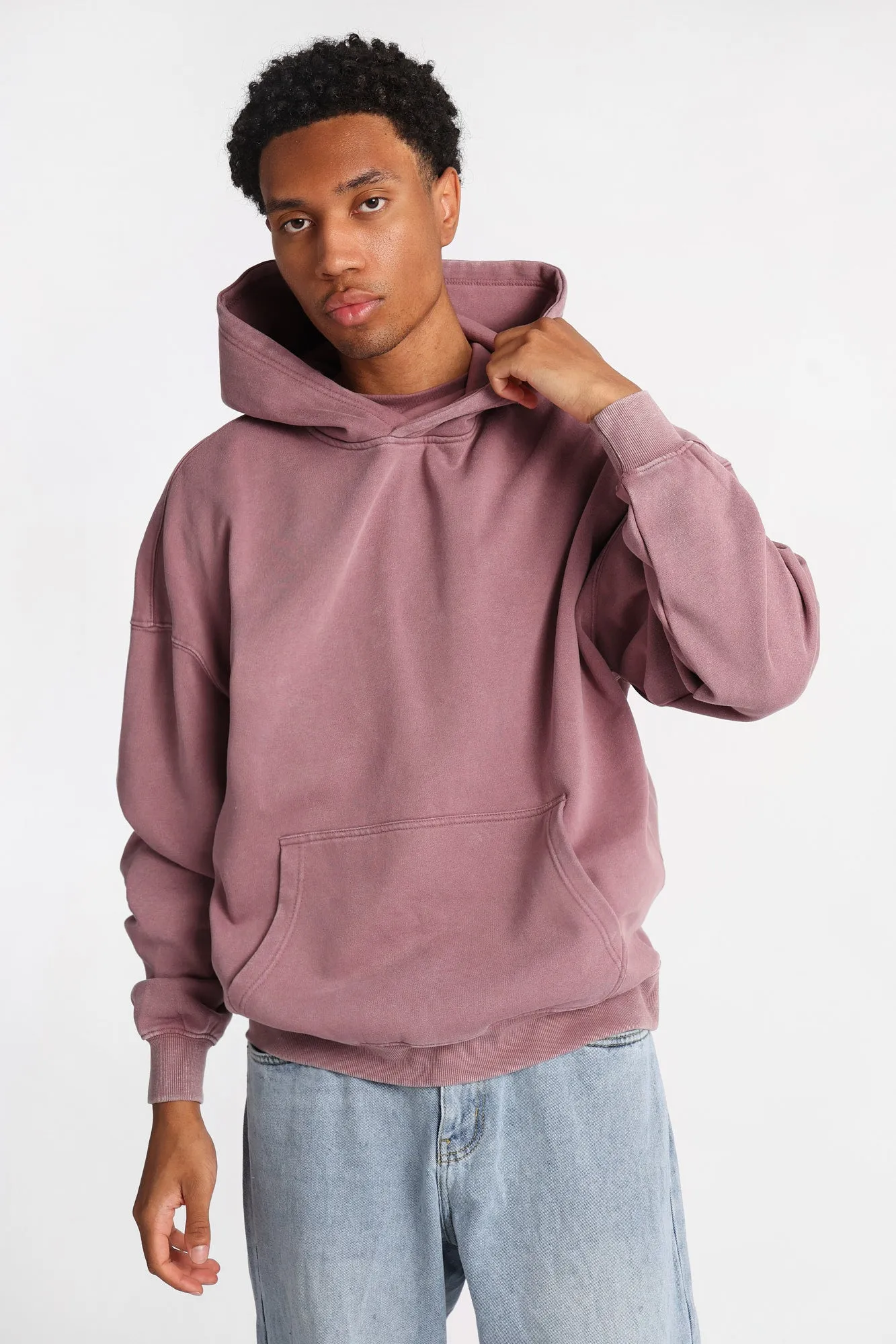 North Western Washed Boxy Hoodie sold by Bluenotes