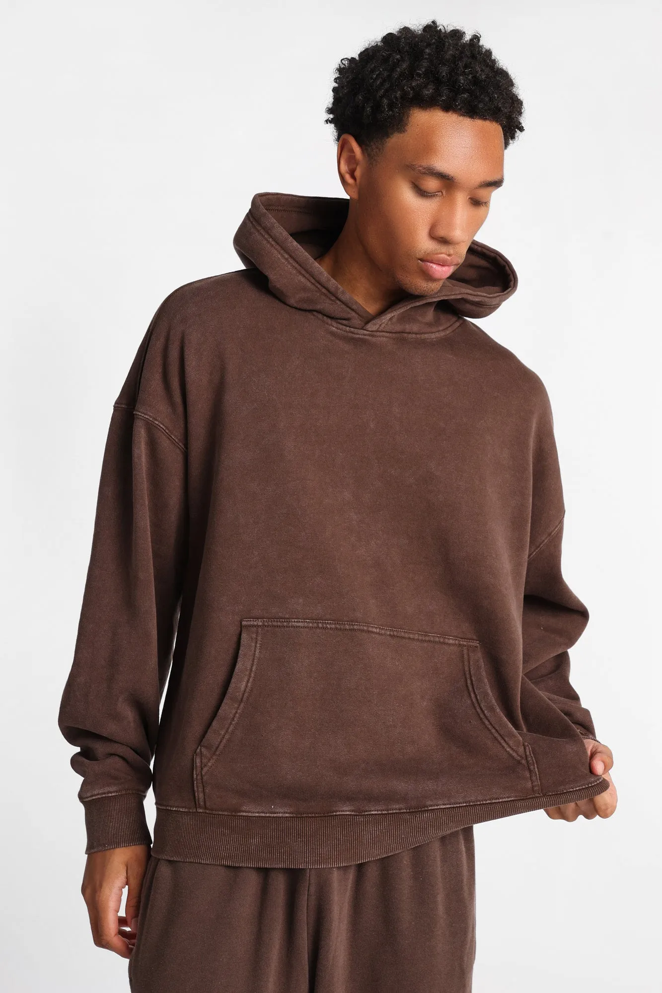 North Western Washed Boxy Hoodie sold by Bluenotes product image thumbnail 2