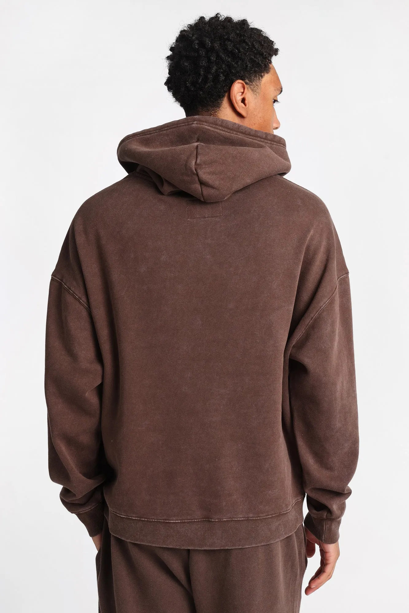 North Western Washed Boxy Hoodie sold by Bluenotes product image thumbnail 4