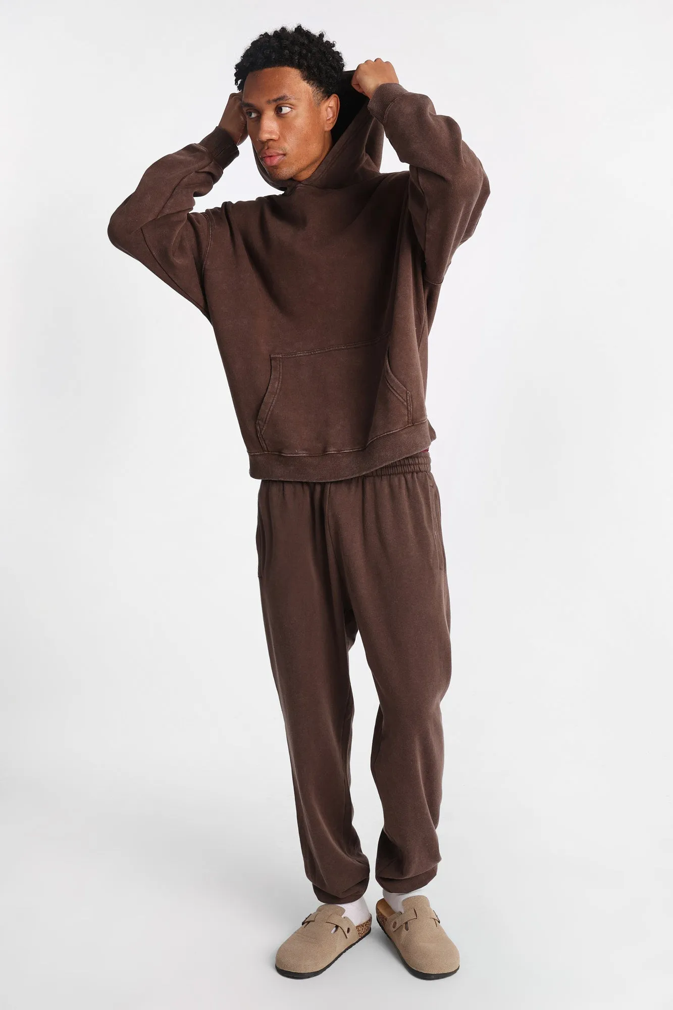 North Western Washed Boxy Hoodie sold by Bluenotes product image thumbnail 5