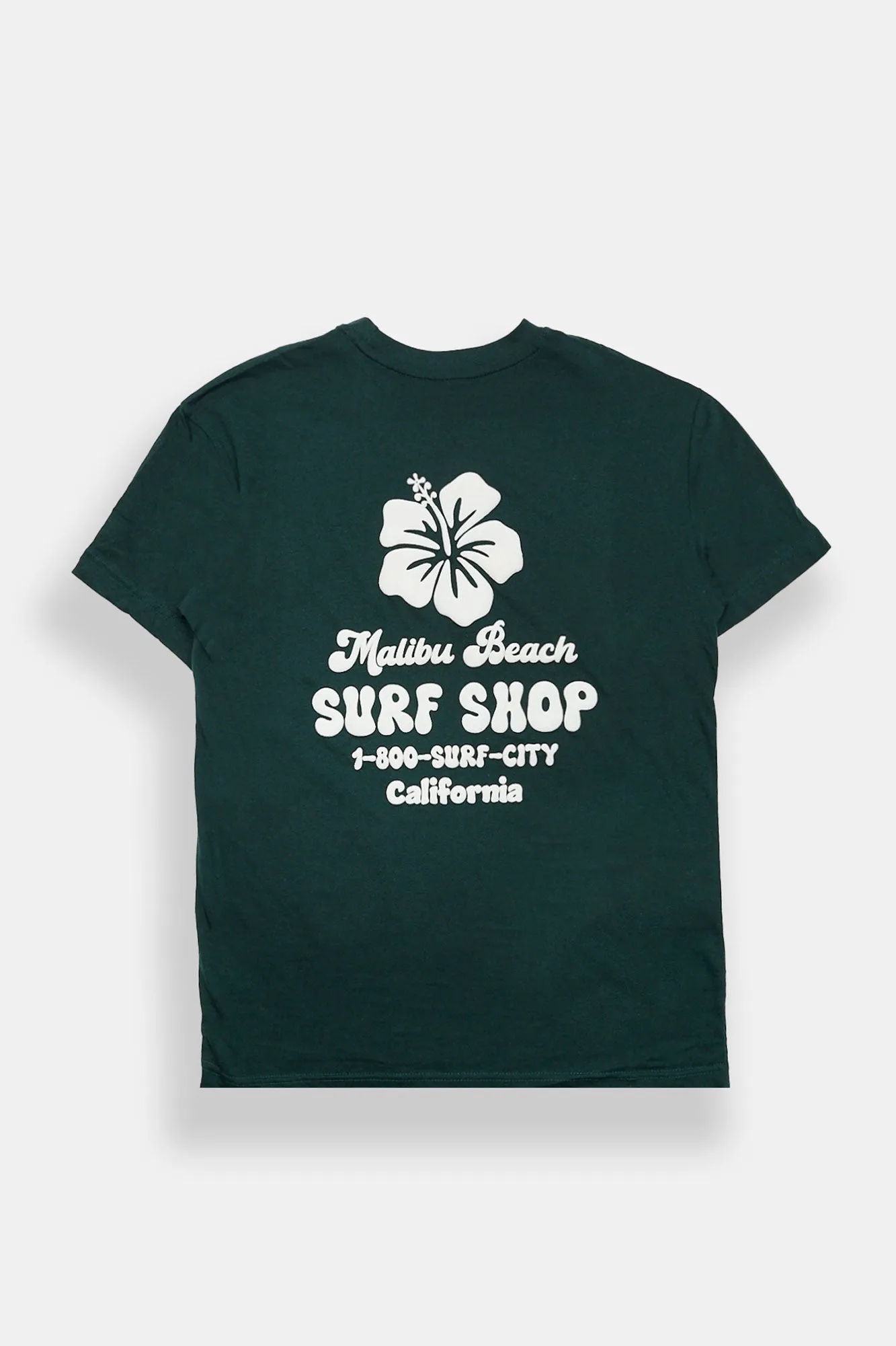 Malibu Hibiscus Graphic Boyfriend Tee sold by Bluenotes