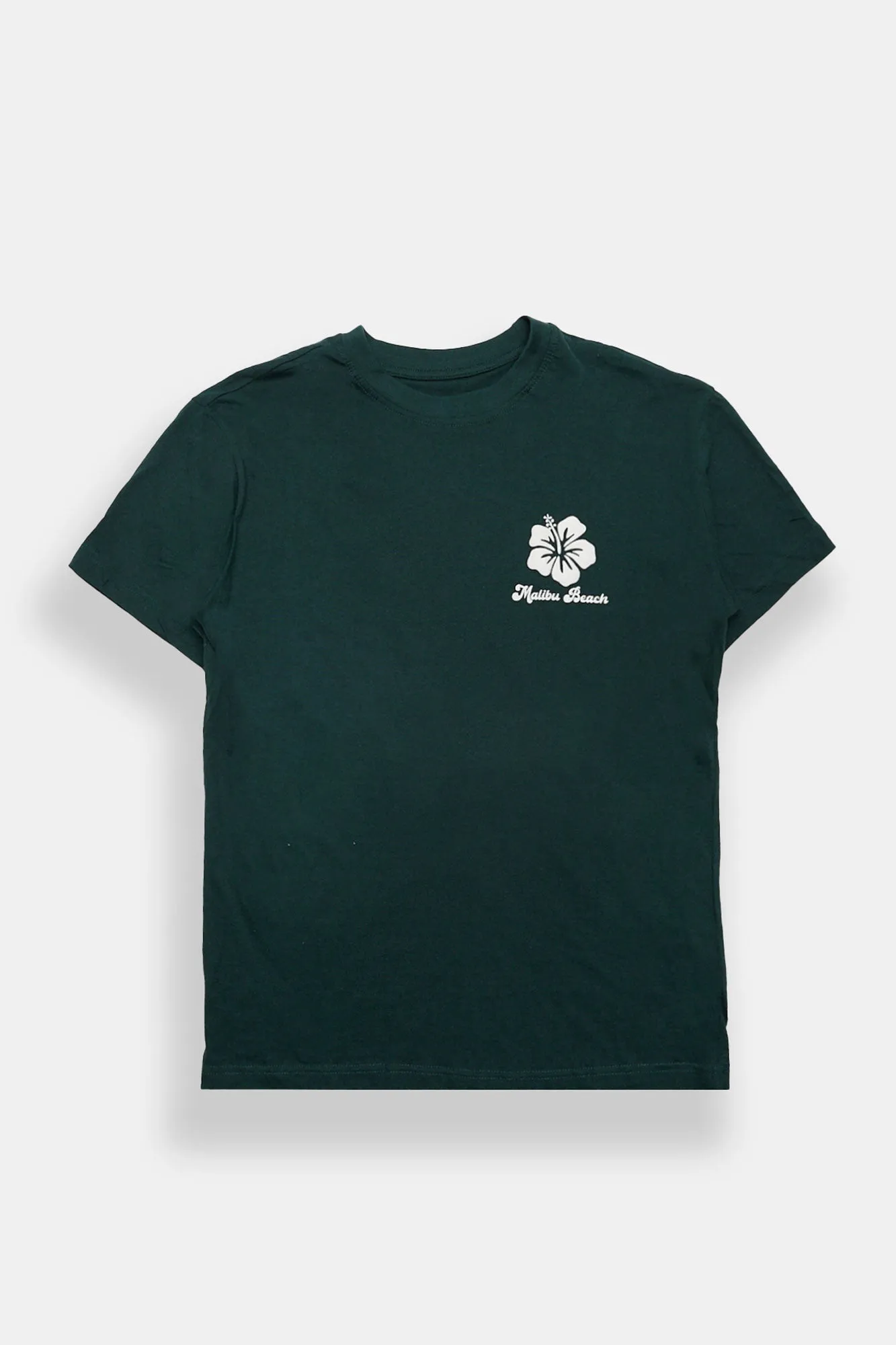 Malibu Hibiscus Graphic Boyfriend Tee sold by Bluenotes product image thumbnail 2