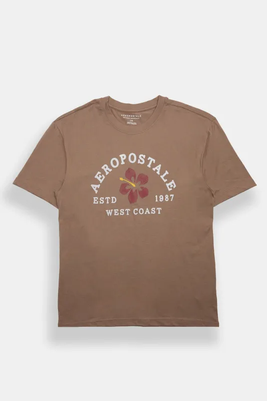 Aéropostale  Hibiscus West Coast 1987 Graphic Tee made by Aeropostale
