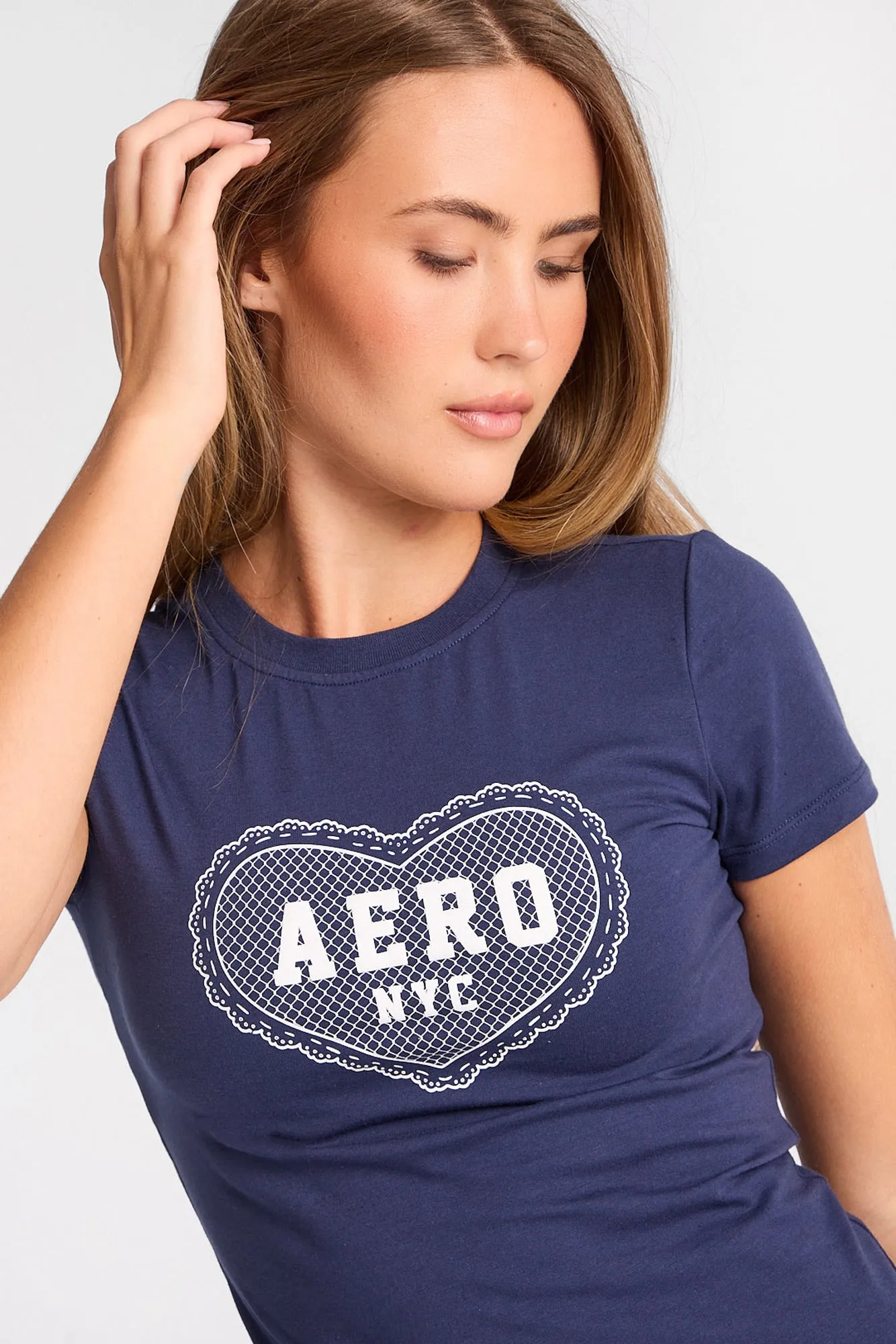 AERO Heart Graphic Classic Tee sold by Bluenotes product image thumbnail 2