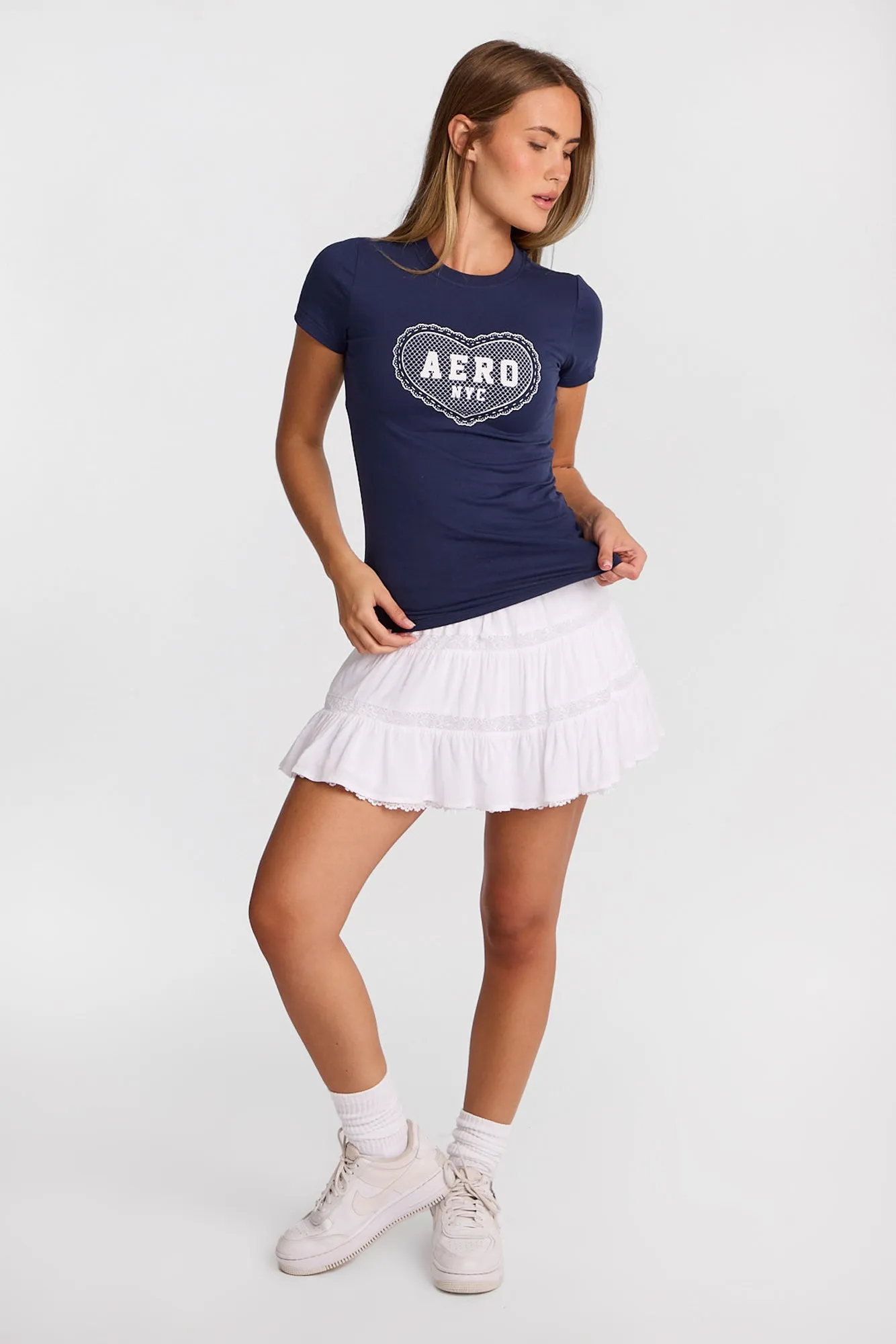 AERO Heart Graphic Classic Tee sold by Bluenotes product image thumbnail 4