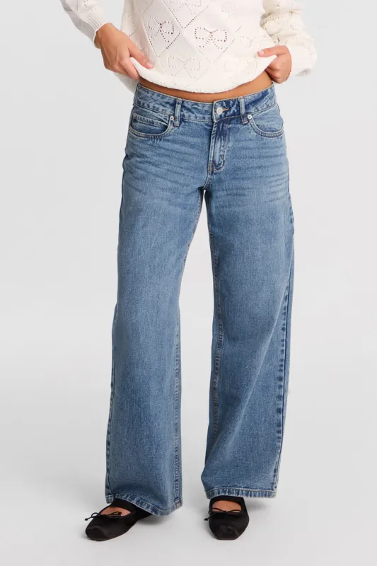 Chloe Low Rise Baggy Jeans made by Bluenotes