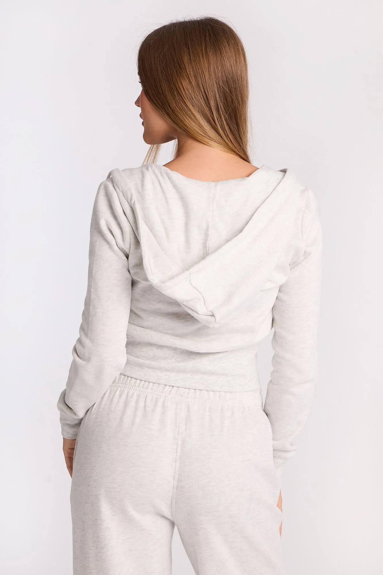 AERO Zip-Up Cropped Hoodie sold by Bluenotes product image thumbnail 3