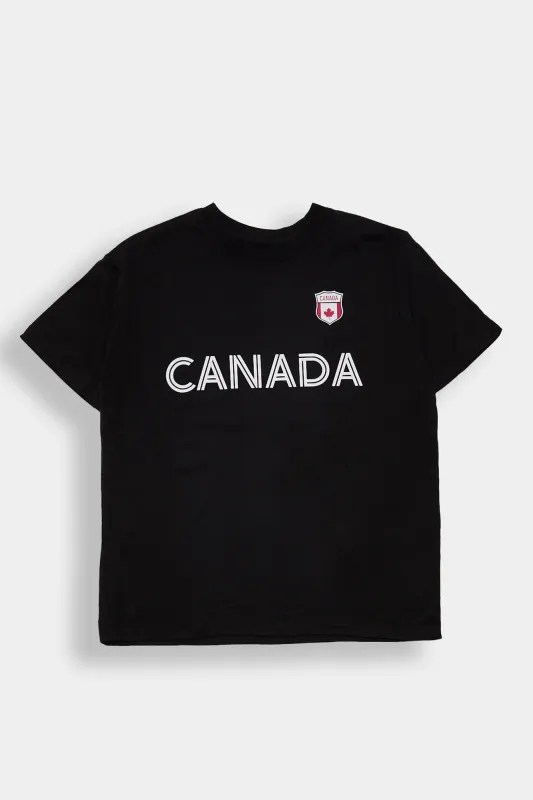Canada Graphic Boyfriend Tee made by Bluenotes