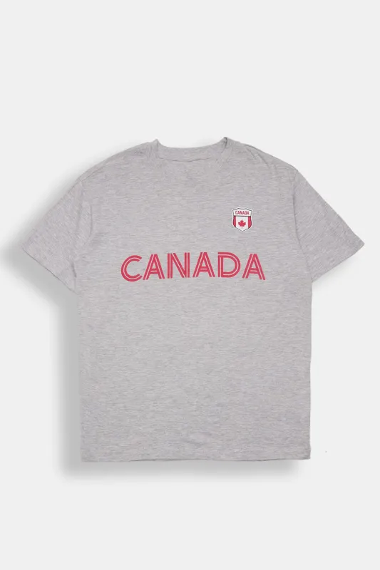 Canada Graphic Boyfriend Tee made by Bluenotes