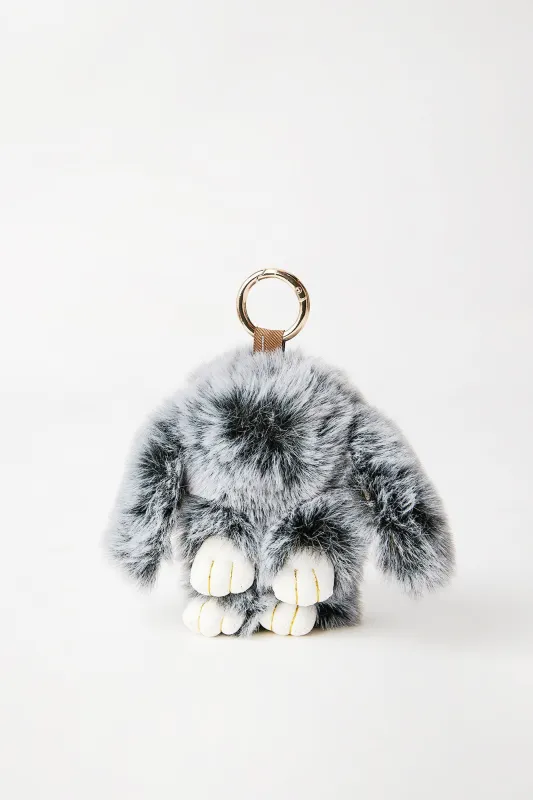 Rabbit Plush Keychain Bag Charm made by Bluenotes