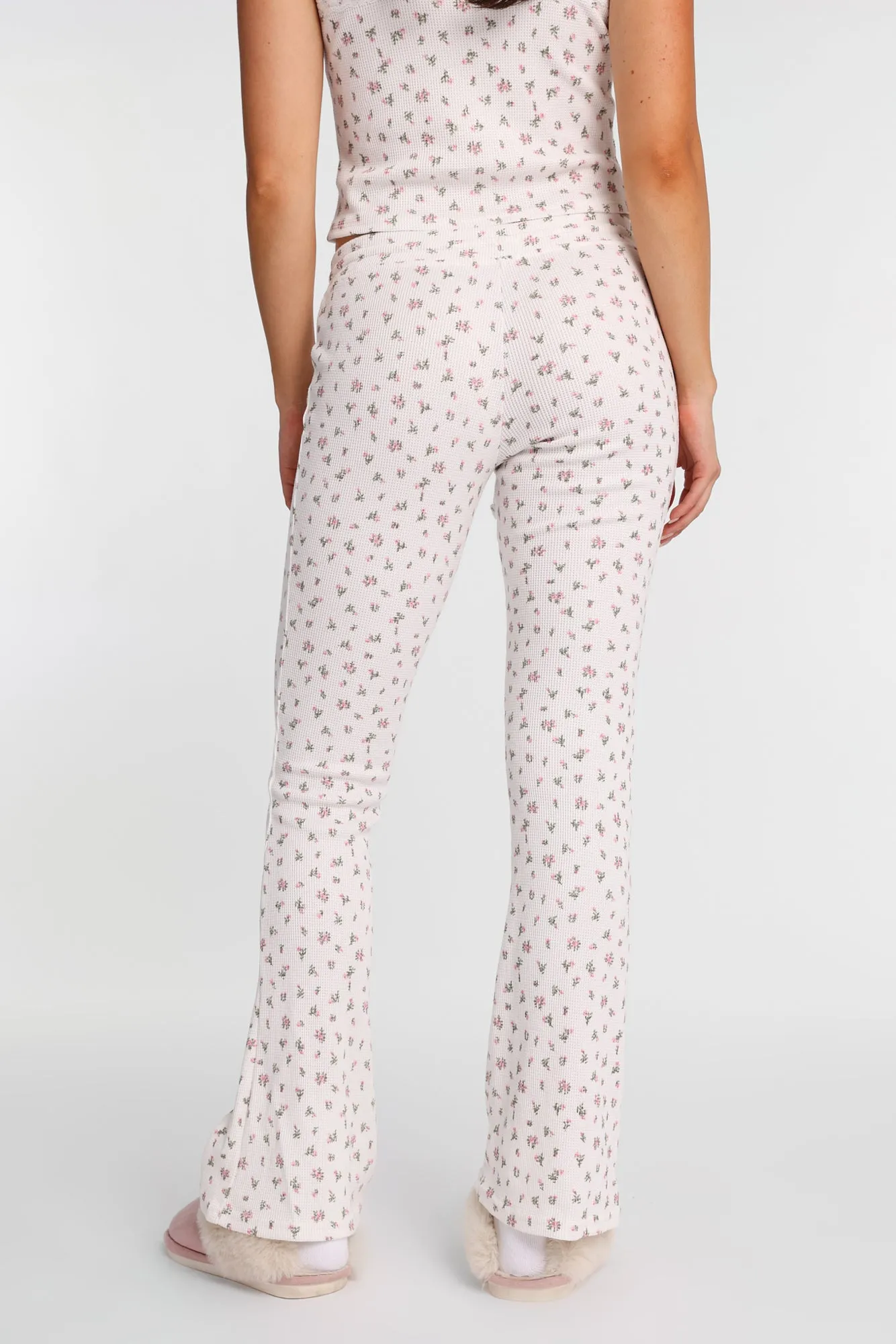 Waffle Knit Bootcut Pajama Pants sold by Bluenotes product image thumbnail 4