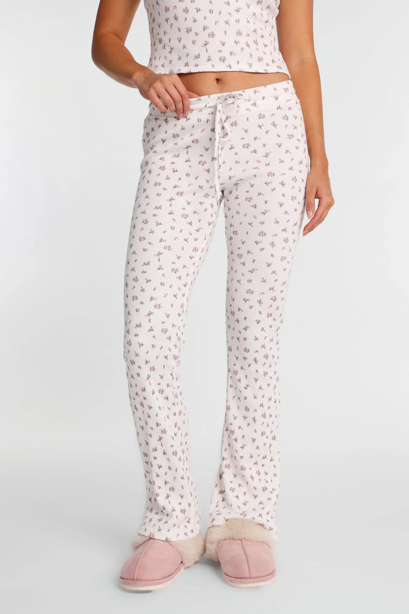Waffle Knit Bootcut Pajama Pants sold by Bluenotes product image thumbnail 2