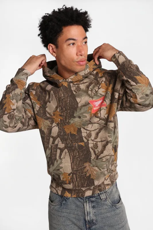 Miller Deer Tree Camouflage Graphic Hoodie made by Bluenotes
