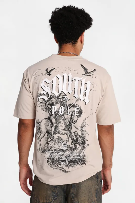 Southpole Dragon Slayer Graphic Tee made by Bluenotes