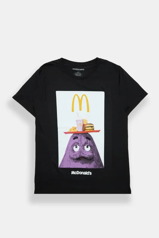 McDonald's Grimace Food Tray Graphic Tee made by Bluenotes