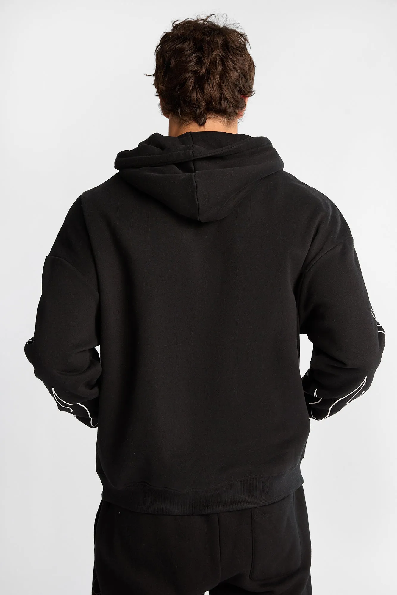 South Pole Rhinestone Flames Graphic Hoodie sold by Bluenotes product image thumbnail 3