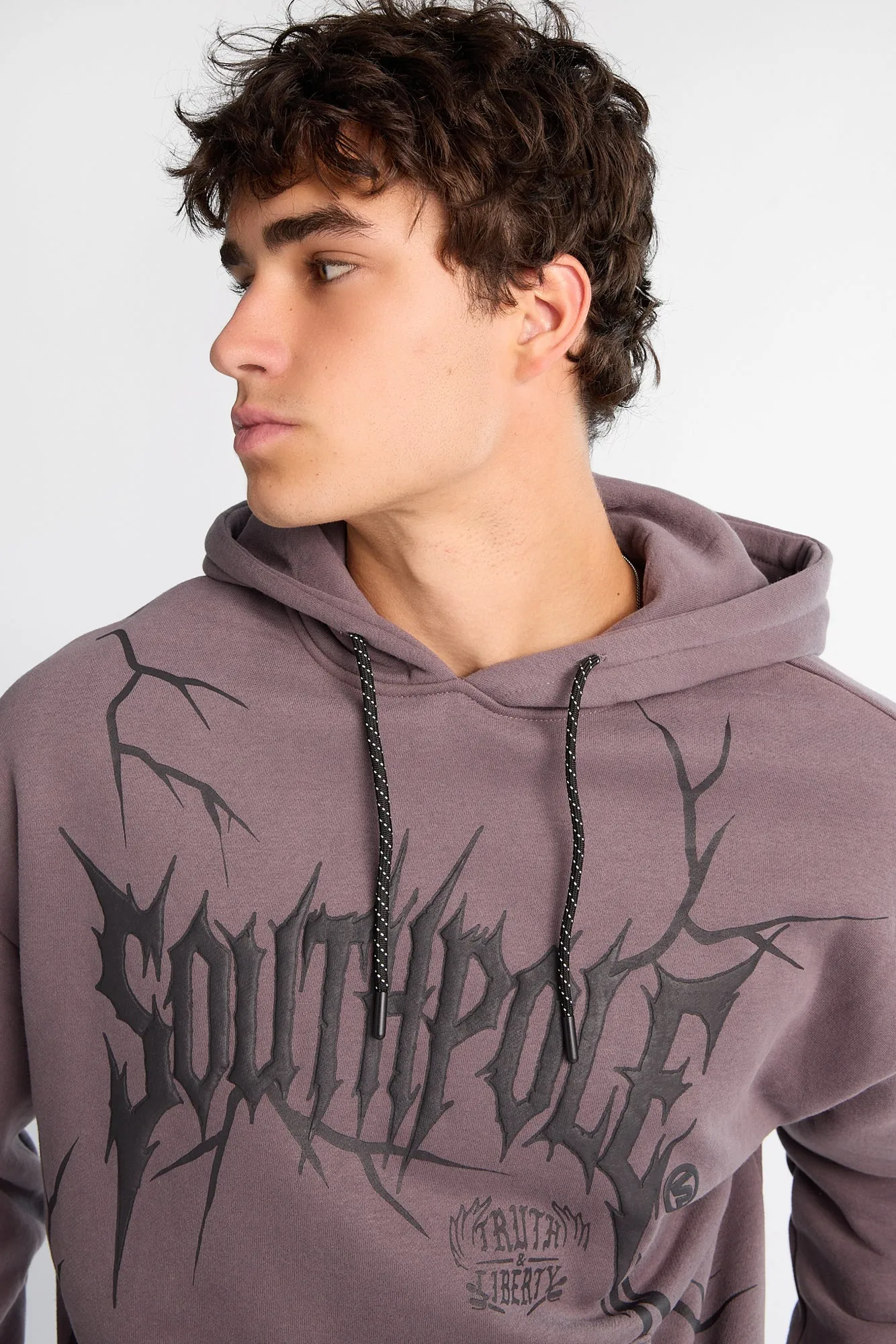 South Pole Gothic Puff Print Graphic Hoodie sold by Bluenotes product image thumbnail 2