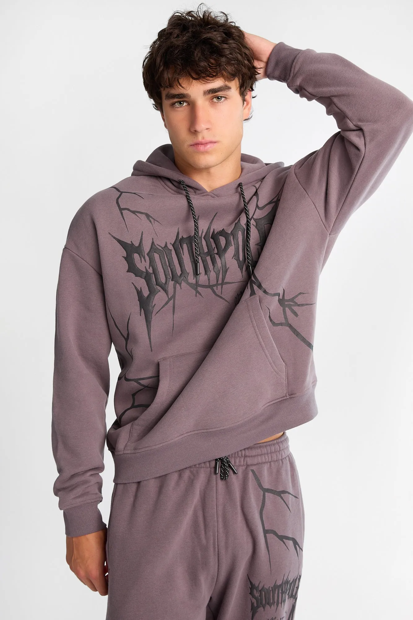 South Pole Gothic Puff Print Graphic Hoodie sold by Bluenotes