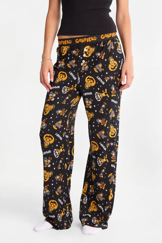 Garfield Pumpkins Super Soft Pajama Boxer Pants made by Bluenotes
