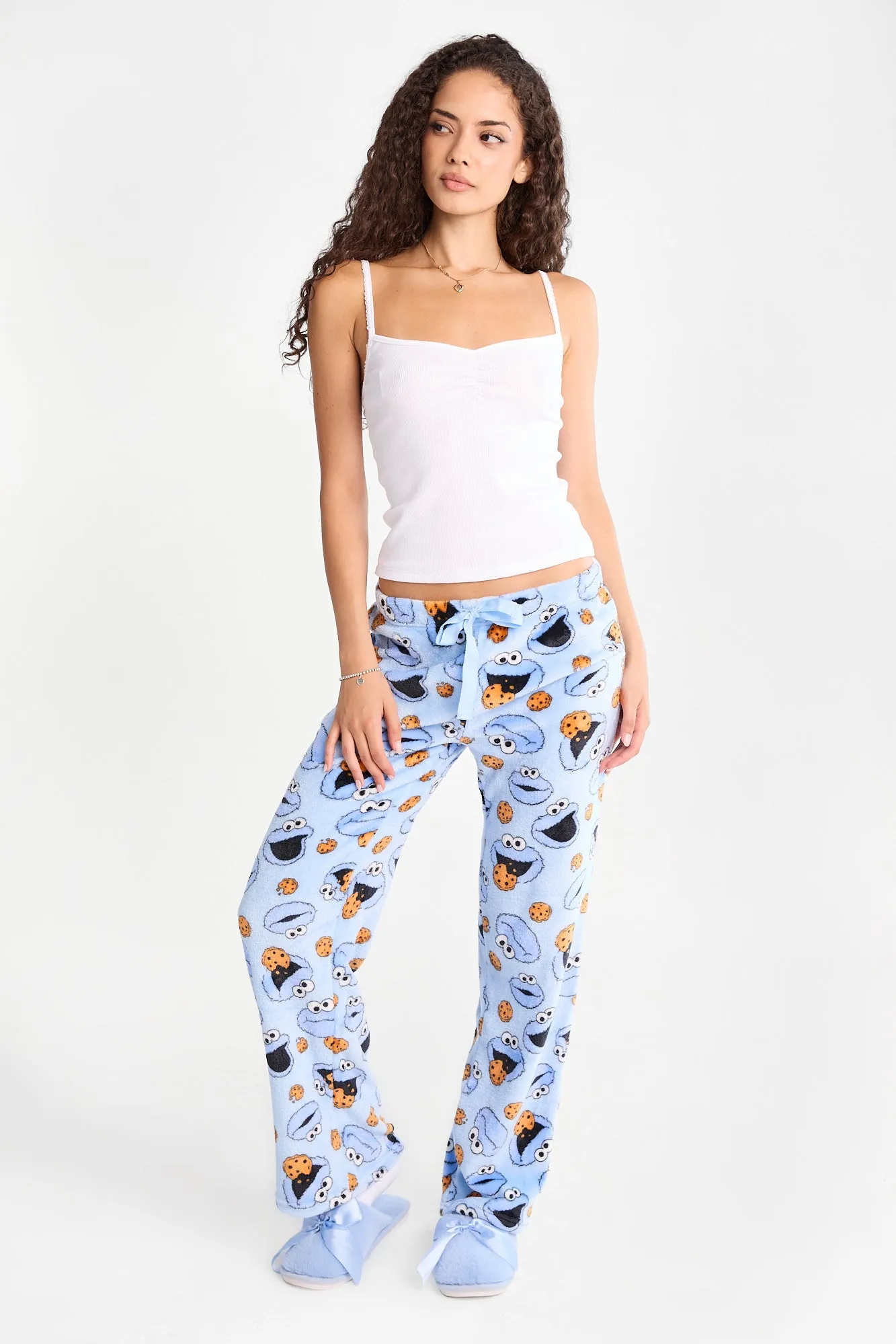 Cookie Monster Plush Pajama Pants sold by Bluenotes product image thumbnail 4