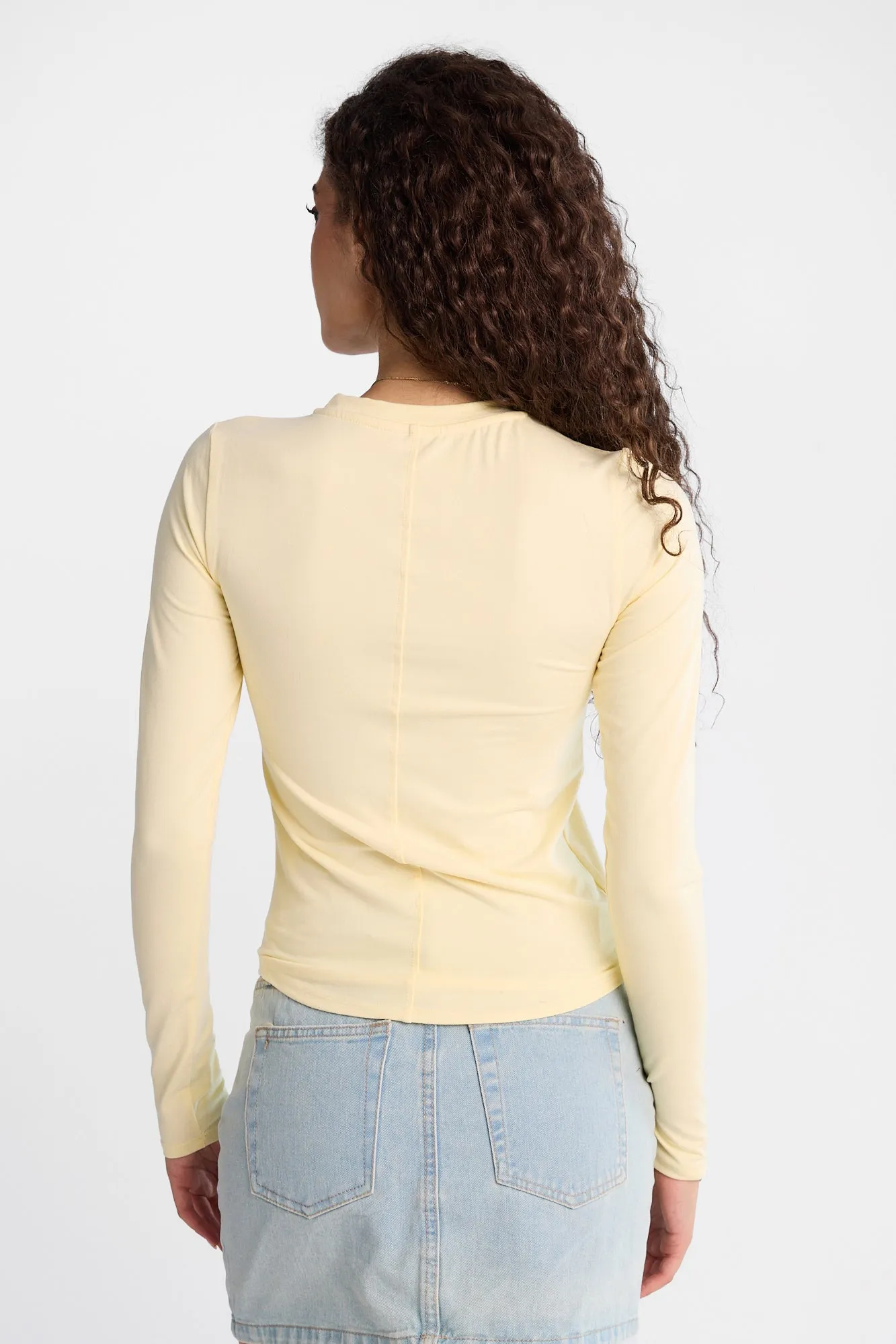 AERO Buttery Soft Long Sleeve Crew Neck Top sold by Bluenotes product image thumbnail 3