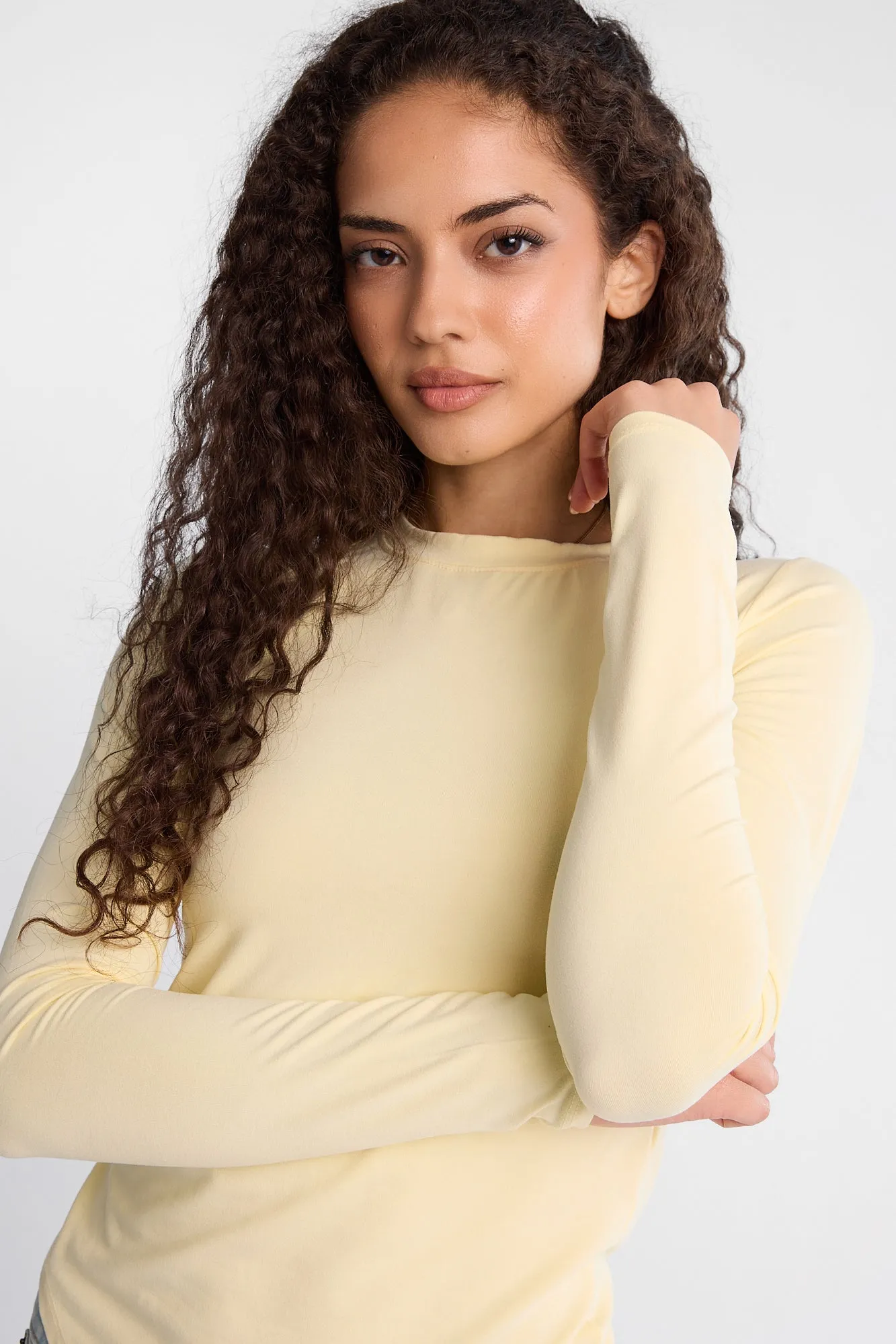AERO Buttery Soft Long Sleeve Crew Neck Top sold by Bluenotes product image thumbnail 2