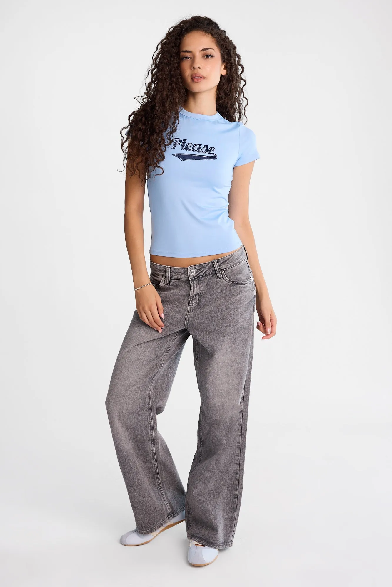 Please Super Soft Graphic Tee sold by Bluenotes product image thumbnail 4
