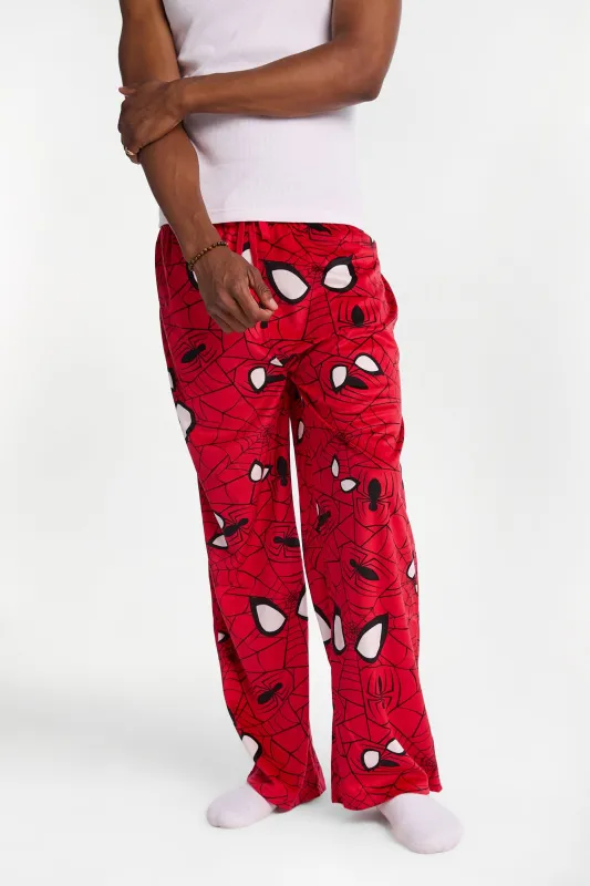 Spider-Man Silky Fleece Pajama Pants made by Bluenotes
