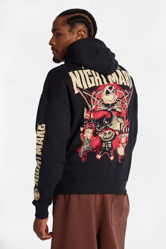 The Nightmare Before Christmas Jack Skellington Graphic Boxy Hoodie made by Bluenotes