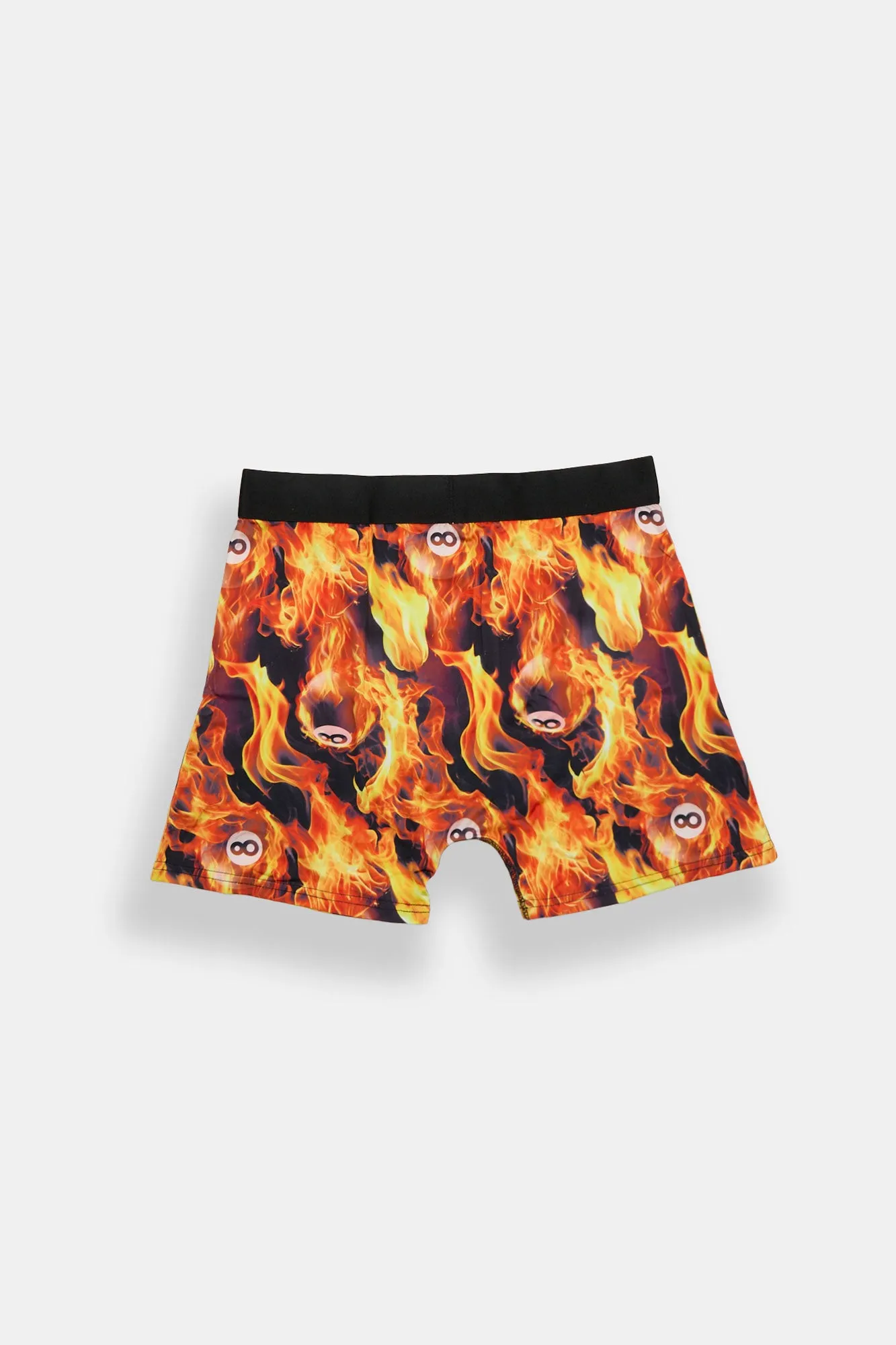 8-Ball & Flames Printed Boxer Briefs sold by Bluenotes product image thumbnail 2