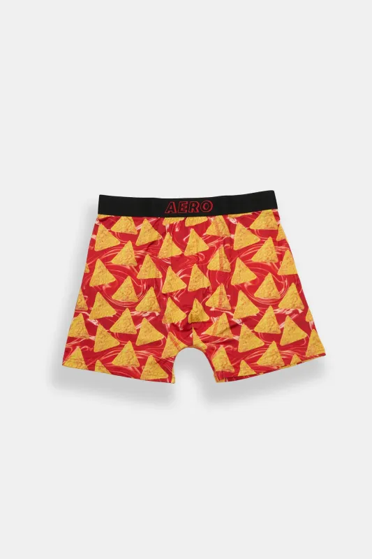 AERO Nachos Cheese Printed Boxer Briefs made by Aeropostale