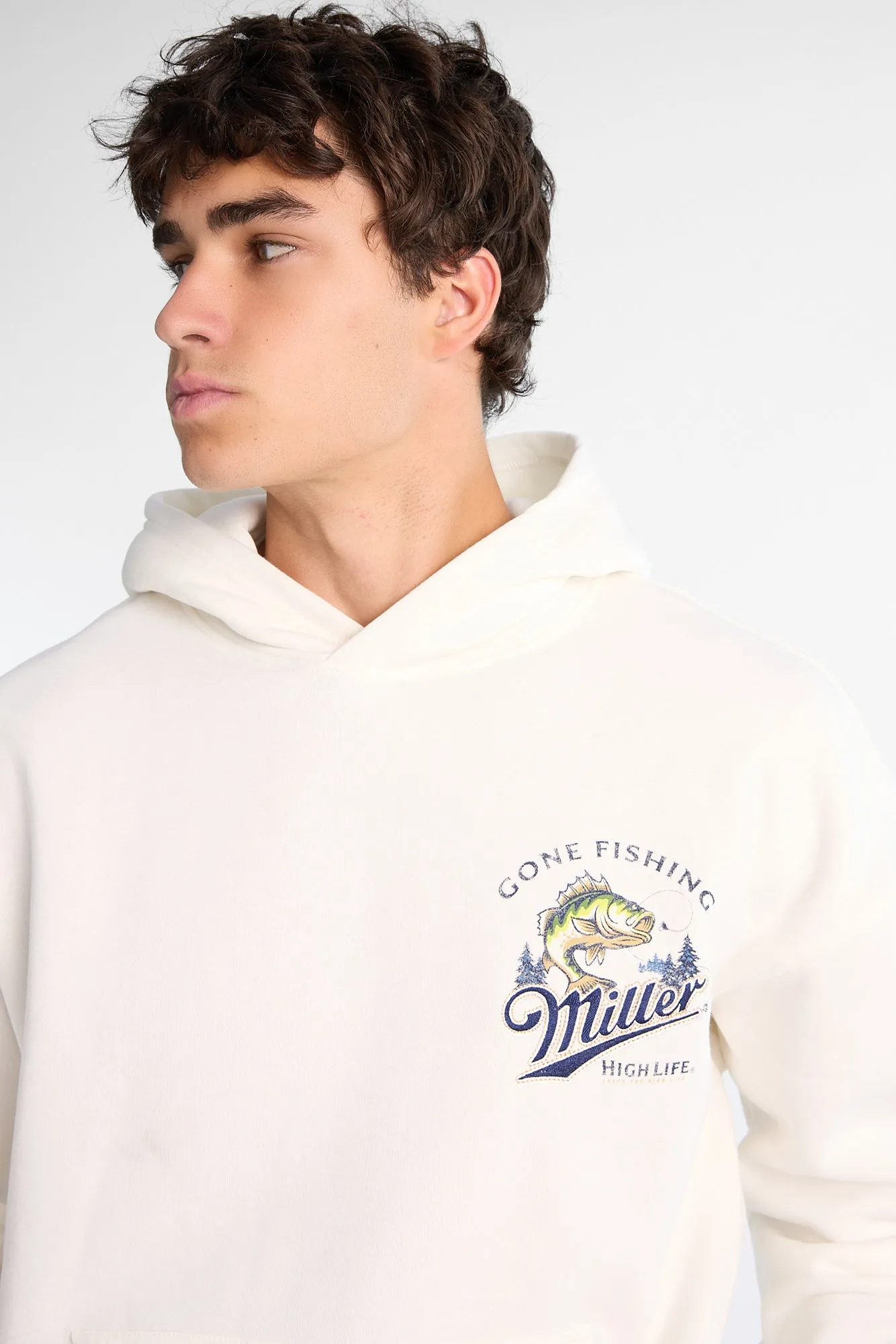 Miller Gone Fishing Graphic Hoodie sold by Bluenotes product image thumbnail 2