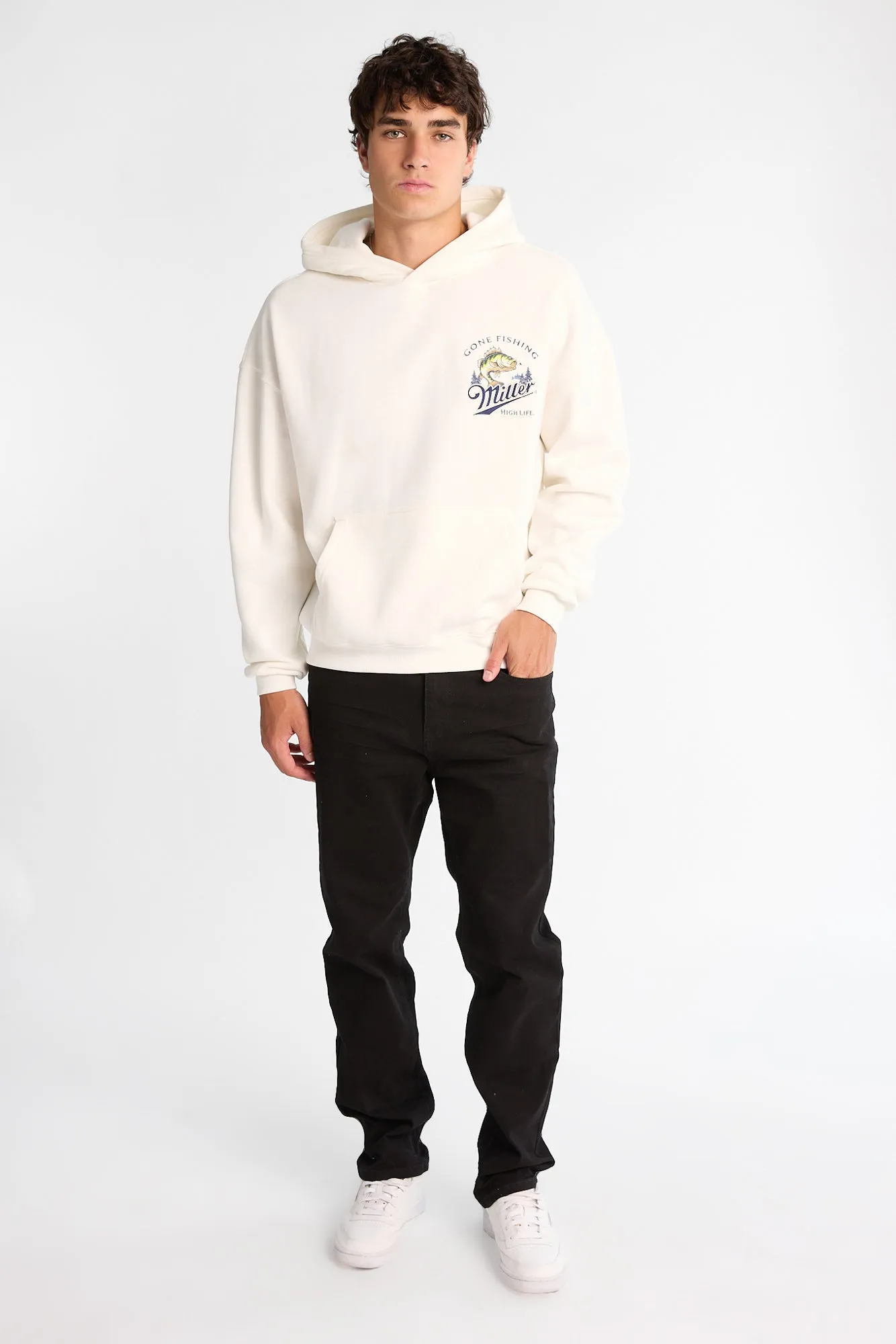 Miller Gone Fishing Graphic Hoodie sold by Bluenotes product image thumbnail 4