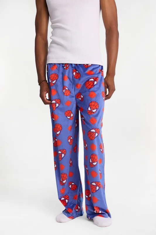 Spider-Man Silky Fleece Pajama Pants made by Bluenotes